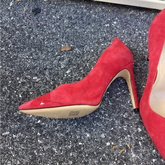 Acubi mermaidcore fairycore SANDRO SUEDE PUMPS 36/6 - Picture 4 of 9